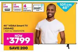 Game 40 VIDAA Smart TV (40A4Q) offer