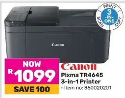 Game Canon Pixma TR4645 3-in-1 Printer offer