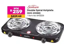 Game Sunbeam Double Spiral Hotplate SDS-200BB offer