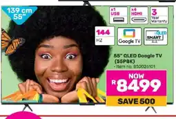 Game 55 QLED Google TV (55P8K) offer