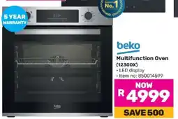 Game beko Multifunction Oven (12300X) offer