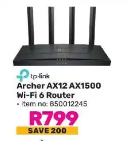 Game Archer AX12 AX1500 Wi-Fi 6 Router offer