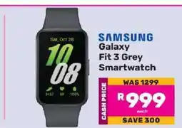 Game Samsung Galaxy Fit 3 Grey Smartwatch offer