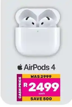 Game Apple AirPods 4 offer