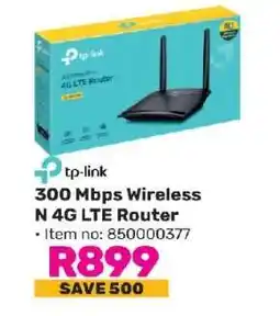 Game TP-Link 300 Mbps Wireless N 4G LTE Router offer