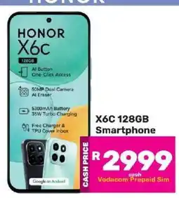 Game HONOR X6c 128GB Smartphone offer