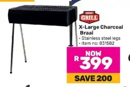 Game X-Large Charcoal Braai offer