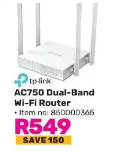 Game TP-Link AC750 Dual-Band Wi-Fi Router offer
