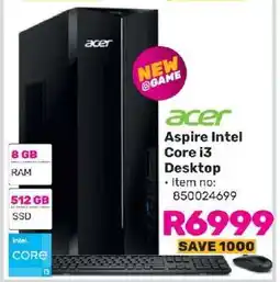 Game Acer Aspire Intel Core i3 Desktop offer