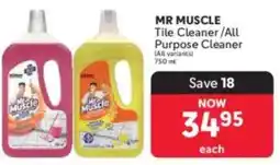 Makro MR MUSCLE Tile Cleaner/ ALL Purpose Cleaner offer
