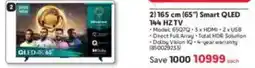 Makro Hisense 165cm 65" Smart QLED 144 HZTV offer