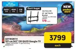 Makro SKYWORTH 101cm 40")2K QLED Google TV offer