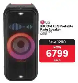 Makro LG XBOOM XL7S Portable Party Speaker offer