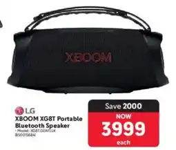 Makro LG XBOOM XG8T Portable Bluetooth Speaker offer