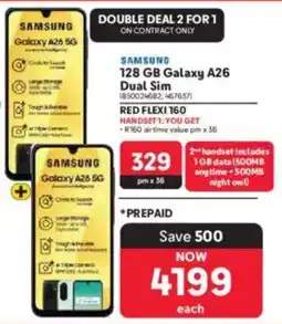 Makro SAMSUNG 128GB Galaxy A26 Dual Sim offer