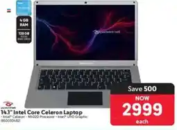 Makro Packard Bell 14.1" Intel Core Celeron Laptop offer