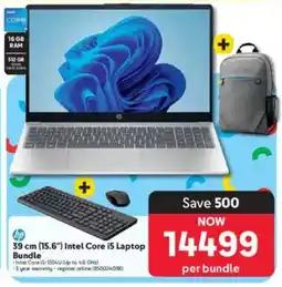 Makro HP 39cm 15.6" Intel Core i5 Laptop Bundle offer
