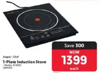 Makro Snappy Chef 1-Plate Induction Stove offer