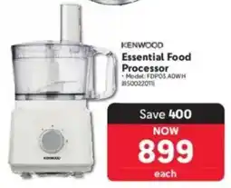 Makro KENWOOD Essential Food Processor offer