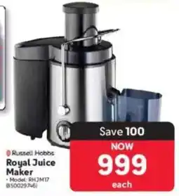 Makro Russell Hobbs Royal Juice Maker offer