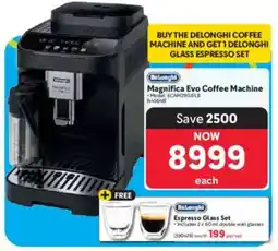 Makro DeLonghi Magnifica Evo Coffee Machine offer