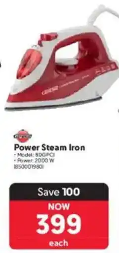 Makro Genesis Power Steam Iron offer