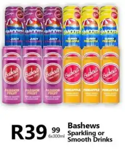 Take 'n Pay Bashews Sparkling or Smooth Drinks offer