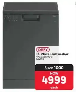 Makro DEFY 13-Place Dishwasher offer