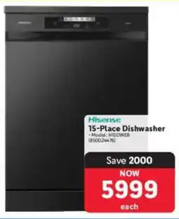 Makro Hisense 15-Place Dishwasher offer