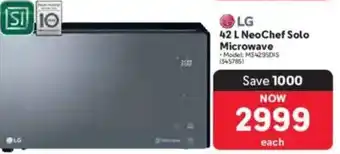 Makro LG NeoChef Solo Microwave offer