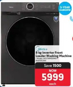 Makro Midea Inverter Front Loader Washing Machine offer