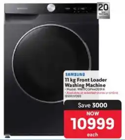 Makro SAMSUNG Front Loader Washing Machine offer