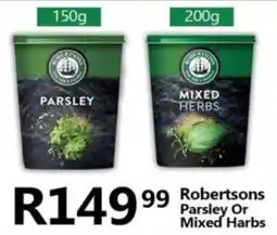 Take 'n Pay Robertsons Parsley Or Mixed Harbs offer