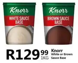 Take 'n Pay Knorr White or Brown Sauce Base offer