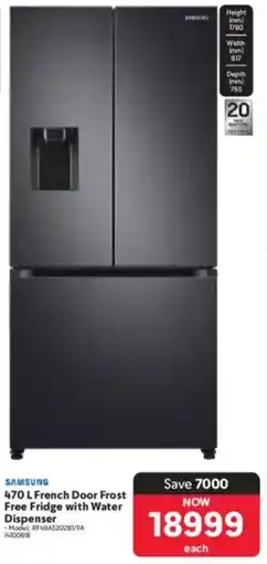 Makro SAMSUNG French Door Frost Free Fridge with Water Dispenser offer
