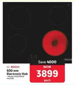 Makro BOSCH Electronic Hob offer