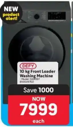 Makro DEFY Front Loader Washing Machine offer