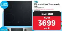 Makro Beko 4-Plate Vitroceramic Hob offer
