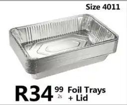 Take 'n Pay Foil Trays + Lid offer