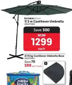 Makro Terrace Leisure Cantilever Umbrella offer