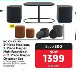 Makro KOGA Madison, Harper Multifunctional or Harper Ottoman Set offer
