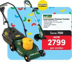 Makro TRIMTECH Lawnmower Trimmer Combo offer