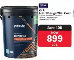 Makro PROMAC 4-in-1 Design Wall Coat offer