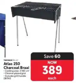 Makro Terrace Leisure Atlas 250 Charcoal Braai offer