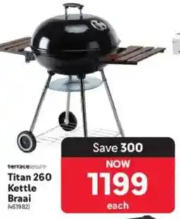 Makro Terrace Leisure Titan 260 Kettle Braai offer