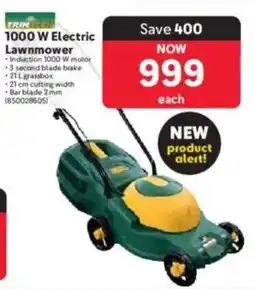 Makro TRIMTECH 1000 W Electric Lawnmower offer