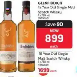 Makro GLENFIDDICH 15 Year Old Single Malt Scotch offer
