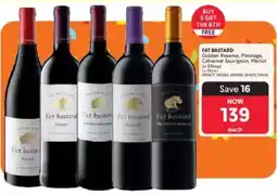 Makro FAT BASTARD Golden Reserve, Pinotage, Cabernet Sauvignon, Merlot or Shiraz offer