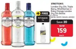 Makro STRETTON'S London Dry Gin, Triple Berry, Wild Berries or Ruby Orange London Dry Gin Bottle offer