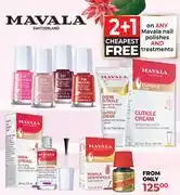 Dis-Chem Mavala Nail Polishes & Treatments Products-Each offer